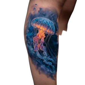 Jellyfish Tattoo V2 Vinyl Car Decal Sticker – Waterproof & UV-Resistant 3.4133333333333336" Jellyfish Tattoo V2 Vinyl Car Decal Sticker – Waterproof & UV-Resistant 3.4133333333333336"