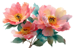 Spring Peonies Bouquet Vinyl Car Decal Sticker – Waterproof & UV-Resistant 2.986666666666667" Spring Peonies Bouquet Vinyl Car Decal Sticker – Waterproof & UV-Resistant 2.986666666666667"