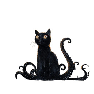 Surreal Octocat Vinyl Car Decal Sticker – Waterproof & UV-Resistant 6.826666666666667" Surreal Octocat Vinyl Car Decal Sticker – Waterproof & UV-Resistant 6.826666666666667"