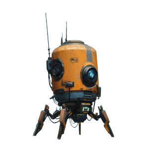 Sci-Fi Miner Vinyl Car Decal Sticker – Waterproof & UV-Resistant 3.4133333333333336"