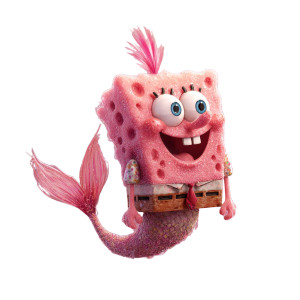 Spongebob Mermaid Vinyl Car Decal Sticker – Waterproof & UV-Resistant 3.4133333333333336"
