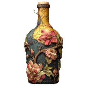 Magical Wine Bottle Vinyl Car Decal Sticker – Waterproof & UV-Resistant 3.4133333333333336"