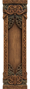 Celtic Wooden Frame Vinyl Car Decal Sticker – Waterproof & UV-Resistant 6.346666666666667"