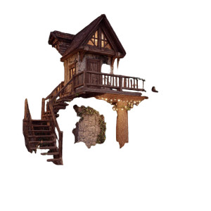 Treehouse Mansion Vinyl Car Decal Sticker – Waterproof & UV-Resistant 3.4133333333333336" Treehouse Mansion Vinyl Car Decal Sticker – Waterproof & UV-Resistant 3.4133333333333336"
