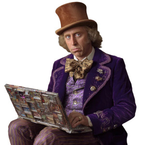 It Wonka Vinyl Car Decal Sticker – Waterproof & UV-Resistant 3.4133333333333336"