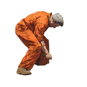 Prisoner Building Shelter Vinyl Car Decal Sticker – Waterproof & UV-Resistant 3.4133333333333336"