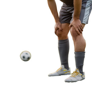 Soccer Player Pain Vinyl Car Decal Sticker – Waterproof & UV-Resistant 3.4133333333333336"