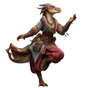 Dragonborn Dancer Vinyl Car Decal Sticker – Waterproof & UV-Resistant 3.4133333333333336"