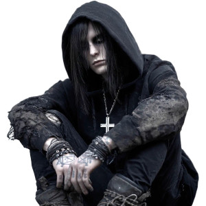 Gothic Teen Boy Vinyl Car Decal Sticker – Waterproof & UV-Resistant 3.4133333333333336" Gothic Teen Boy Vinyl Car Decal Sticker – Waterproof & UV-Resistant 3.4133333333333336"