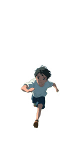 Anime Boy Running V2 Vinyl Car Decal Sticker – Waterproof & UV-Resistant 4.8533333333333335"