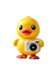 Chibi Plastic Duck Vinyl Car Decal Sticker – Waterproof & UV-Resistant 4.1066666666666665"