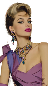 Jewelry Pop Art Vinyl Car Decal Sticker – Waterproof & UV-Resistant 9.706666666666667"