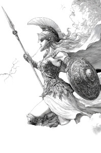 Athena Tattoo Design V11 Vinyl Car Decal Sticker – Waterproof & UV-Resistant 4.533333333333333"