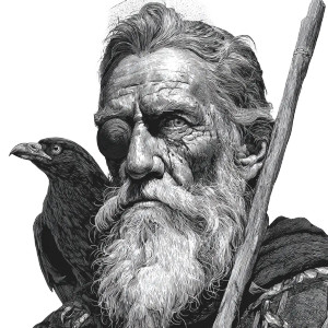 Odin Portrait V12 Vinyl Car Decal Sticker – Waterproof & UV-Resistant 6.826666666666667" Odin Portrait V12 Vinyl Car Decal Sticker – Waterproof & UV-Resistant 6.826666666666667"