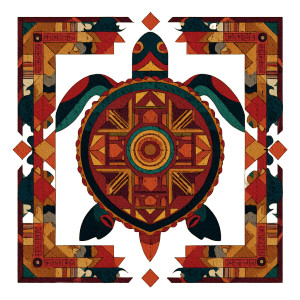 Folk Art Turtle V2 Vinyl Car Decal Sticker – Waterproof & UV-Resistant 3.4133333333333336" Folk Art Turtle V2 Vinyl Car Decal Sticker – Waterproof & UV-Resistant 3.4133333333333336"