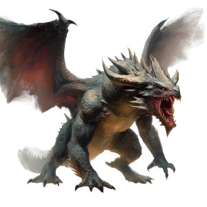 Ferocious Dragon Vinyl Car Decal Sticker – Waterproof & UV-Resistant 3.4133333333333336"