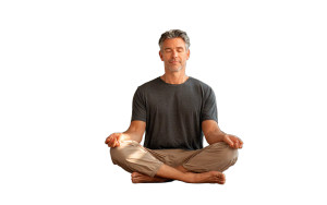 Calm Yoga Practitioner V2 Vinyl Car Decal Sticker – Waterproof & UV-Resistant 2.8