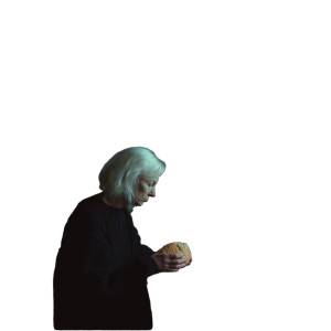 Lonely Woman V4 Vinyl Car Decal Sticker – Waterproof & UV-Resistant 3.4133333333333336"