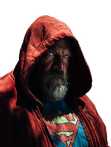 Angry Homeless Man Vinyl Car Decal Sticker – Waterproof & UV-Resistant 8.213333333333333"