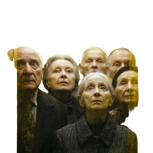 Elderly In Glass Jar Vinyl Car Decal Sticker – Waterproof & UV-Resistant 6.826666666666667"