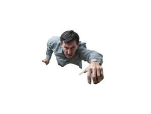 Determined Man V2 Vinyl Car Decal Sticker – Waterproof & UV-Resistant 6.1866666666666665"