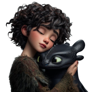Greek Woman Hugs Toothless Vinyl Car Decal Sticker – Waterproof & UV-Resistant 3.4133333333333336" Greek Woman Hugs Toothless Vinyl Car Decal Sticker – Waterproof & UV-Resistant 3.4133333333333336"