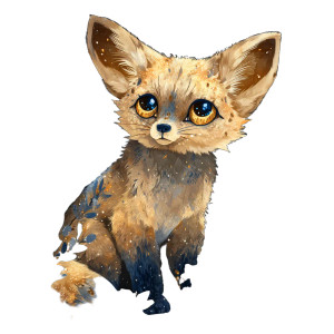 Baby Fox Fantasy Vinyl Car Decal Sticker – Waterproof & UV-Resistant 3.4133333333333336" Baby Fox Fantasy Vinyl Car Decal Sticker – Waterproof & UV-Resistant 3.4133333333333336"