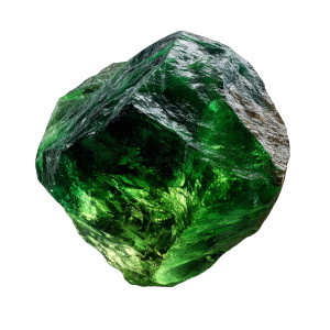 Green Gem Vinyl Car Decal Sticker – Waterproof & UV-Resistant 6.826666666666667"