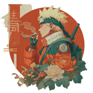 Chinese Naruto Vinyl Car Decal Sticker – Waterproof & UV-Resistant 6.826666666666667"