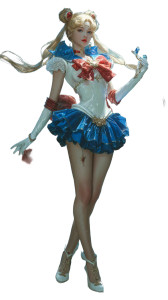 Realist Sailor Moon Vinyl Car Decal Sticker – Waterproof & UV-Resistant 9.706666666666667"