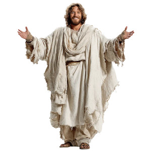 Radiant Jesus Portrait Vinyl Car Decal Sticker – Waterproof & UV-Resistant 6.826666666666667"