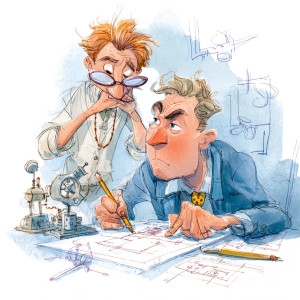 Manager'S Dilemma Vinyl Car Decal Sticker – Waterproof & UV-Resistant 3.4133333333333336"