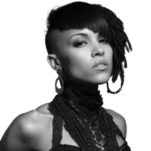 Elegant Punk Woman Vinyl Car Decal Sticker – Waterproof & UV-Resistant 3.4133333333333336"