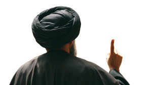 Islamic Man Gesturing Vinyl Car Decal Sticker – Waterproof & UV-Resistant 5.4