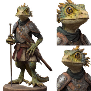 Bronze Kobold Guard Vinyl Car Decal Sticker – Waterproof & UV-Resistant 6.826666666666667"