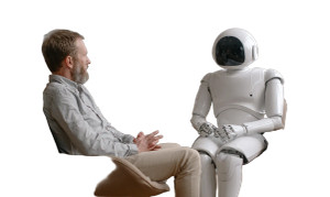 Robot Therapist Session Vinyl Car Decal Sticker – Waterproof & UV-Resistant 2.8266666666666667"