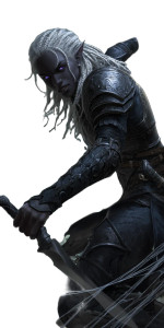 Dark Elf Warrior V30 Vinyl Car Decal Sticker – Waterproof & UV-Resistant 5.12"