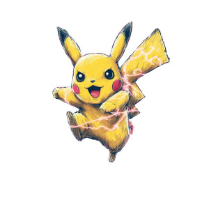 Epic Pikachu Lightning Vinyl Car Decal Sticker – Waterproof & UV-Resistant 3.4133333333333336" Epic Pikachu Lightning Vinyl Car Decal Sticker – Waterproof & UV-Resistant 3.4133333333333336"