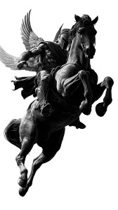 Spartan Pegasus Tattoo V2 Vinyl Car Decal Sticker – Waterproof & UV-Resistant 4.8533333333333335"