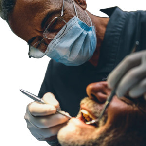 Dentist At Work V2 Vinyl Car Decal Sticker – Waterproof & UV-Resistant 3.4133333333333336"