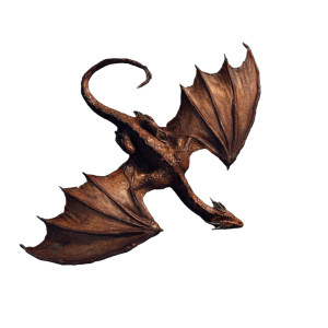 Chained Dragon V2 Vinyl Car Decal Sticker – Waterproof & UV-Resistant 3.4133333333333336"