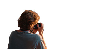Teen Photographer Climbers Vinyl Car Decal Sticker – Waterproof & UV-Resistant 2.72"