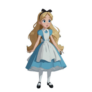 Digital Wonderland Alice Vinyl Car Decal Sticker – Waterproof & UV-Resistant 6.826666666666667" Digital Wonderland Alice Vinyl Car Decal Sticker – Waterproof & UV-Resistant 6.826666666666667"