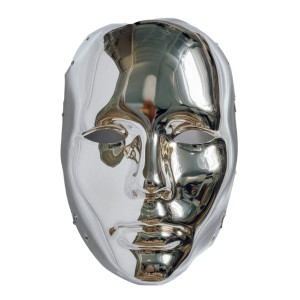 Mirror Mask Vinyl Car Decal Sticker – Waterproof & UV-Resistant 3.4133333333333336"