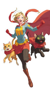 Superhero With Cats Vinyl Car Decal Sticker – Waterproof & UV-Resistant 4.8533333333333335"