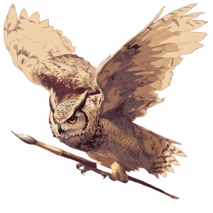 Anime Eagle Owl Vinyl Car Decal Sticker – Waterproof & UV-Resistant 3.4133333333333336" Anime Eagle Owl Vinyl Car Decal Sticker – Waterproof & UV-Resistant 3.4133333333333336"