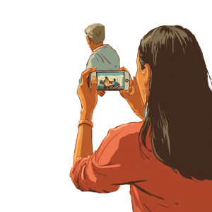 Sneaky Photographer Vinyl Car Decal Sticker – Waterproof & UV-Resistant 3.4133333333333336"