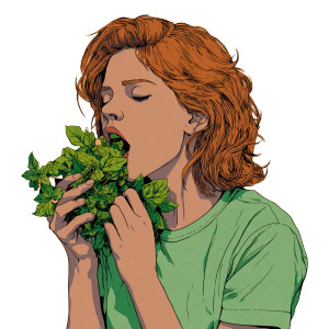 Poison Ivy Eater Vinyl Car Decal Sticker – Waterproof & UV-Resistant 3.4133333333333336"