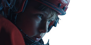 Young Hockey Hero Vinyl Car Decal Sticker – Waterproof & UV-Resistant 2.56"