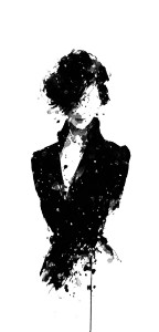 Mysterious Ink Woman Vinyl Car Decal Sticker – Waterproof & UV-Resistant 5.226666666666667"